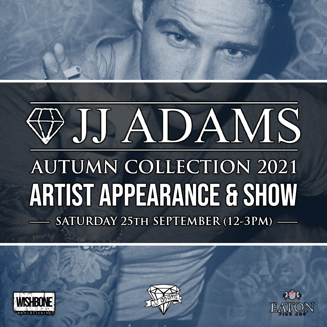 JJ Adams Artist Appearance – Sat 25th Sept 12-3PM
