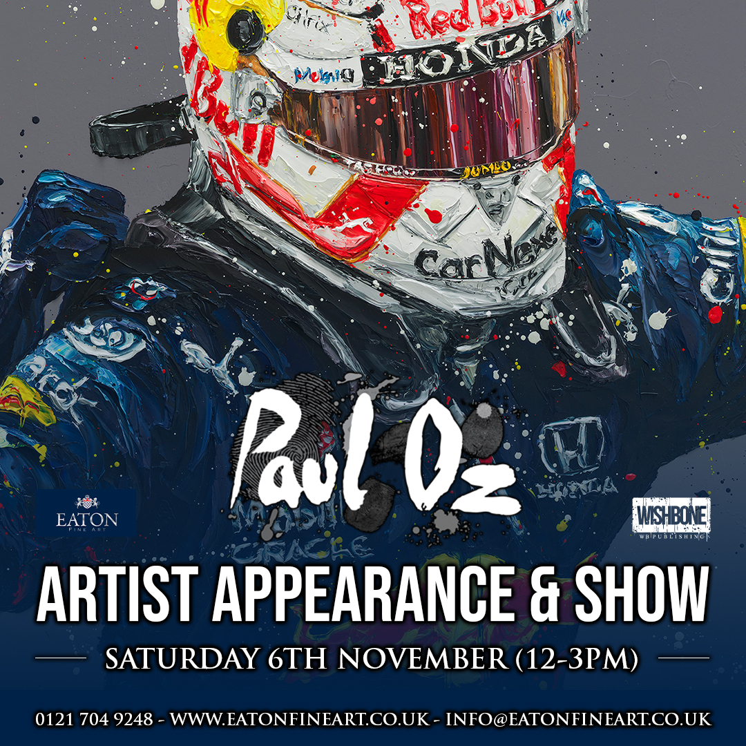 Paul Oz Artist Appearance – Sat 6th Nov 12-3PM