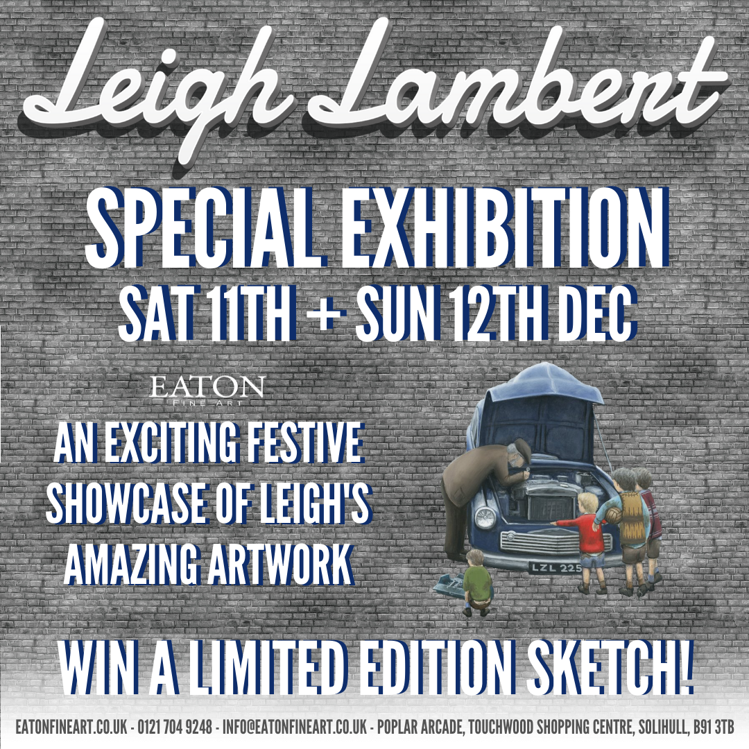 Leigh Lambert Focus Exhibition  Sat 11th – Sun 12th December